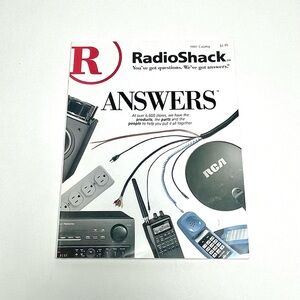 RADIO SHACK 1997 Catalog Electronics Telephones Audio Video Computers